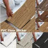 Funlife 20x300cm Adesivo per pavimenti in legno vintage bianco verde venato adesivo adesivo impermeabile per la casa adesivo da parete per bagno cucina 240127