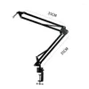 Microphones 360 Degree Heavy Duty Microphone Holder Suspension Boom Scissor Long Arm Stand Support For Voice Recording