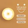 Night Lights LED Light Portable Rechargeable Motion Sensor Lamp Household Smart Magnetic Body Induction Porch Stair