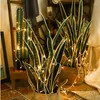 Fleurs décoratives plante de serpent artificielle Sangseveriaree parfaite pour la décoration intérieure et extérieure de la salle de bureau à domicile comme cadeau chaud