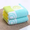 Towel 25 50cm Cotton Cartoon Circle Thick For Kids Adults Printed Soft Sports Beauty Face Hair Hand Home Serviette Recznik