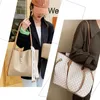 2023 Accessories Handmade Handbag Set Hand Stitching DIY Bag Kit Making Sewing Leather Craft Tote for Women 240202