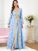 Ethnische Kleidung, marokkanisches orientalisches Kleid, Kaftan, Party, Abend, arabische Robe, islamisches Kaftankleid, Takchita, Ramadan, Eid, muslimische Abaya-Sets, Jalabiya