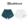 Badflood Damesshorts Koreaanse 24ss designer Badflood Shorts Dames Zomer Pittig Meisje Geborduurde Letter Hoge Taille Casual Sport Veelzijdige Tripartiete Broek