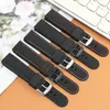 Titta på band Yopo vald kvalitet Silicone UniversalInterface Watchstrap Black Waterproof Rubber Needle Buckle Accessories WeRISTRAP