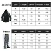 Tactical Waterproof Jacket Sets Men Combat Training Suit Outdoor Soft Shell Work Wear SWAT Army Hooded Jackets Pants 2 Pcs Set 240126