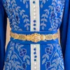Роскошные марокканские свадебные украшения для тела, свадебное платье для помолвки, золотой цвет, пояс, позолота, кристаллическая цепочка на талию, подарок 240127