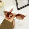 Sunglasses Fashion Brand Women Small Size Cat Eye Sun Glasses For Men Retro Trending Eyeglass Shades Uv400