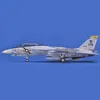 hasegawa 00544飛行機モデル1/72 F-14A Tomcat Atlantic Fleet Squadros Fighter Assembly Model for Military Model Hobby DIY 240124