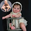 1924 Inches Maddie Kit Reborn Baby Doll Unpainted Vinyl Unfinished Parts DIY Blank Toys Surprise Gift For Girls 240119