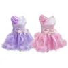 Dog Apparel Wedding Dress Princess Costume Summer Outfits Birthday Lace Pet Clothing ForPets Dogs Small Cats