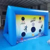 4 x 2,5 x 2,5 mH (13,2 x 8,2 x 8,2 Fuß) Großhandel kommerzielle 0,55 mm PVC-Plane aufblasbares Fußballtor Fußball-Kick-Schießspiel Elfmeterschießen zum Verkauf