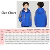 Outdoorjassen Kid Winter Waterdichte jas Kinderen Windjack Softshell Regenfleece Warme jas Wandelen Kamperen Jongen Skiën