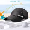 Ball Caps Mężczyźni Kobiety Szybki suszący letni sport na świeżym powietrzu Baseball Mesh Hat Cap