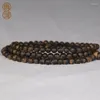 Strand Daragan Agarwood 108 Bracelets à collectionner fidélité bouddha perles prière hommes et femmes