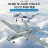 Z51 Predator RC Glider 24G 2CH Hand Throwing Foam Plane With Light Fixed 660MM Wingspan Aircraft Figher Toys For Boys Children 240118