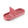 Keukenopslag 1PC Afvoerrek Spons Zeephouder Reinigingsborstel Gootsteen Plastic Organizer Badkamer Plank Accessoires