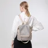 Borse da scuola Zaino in tessuto Oxford Versione coreana da donna Moda Casual Tendenza Tinta unita Borsa da viaggio di grande capacità