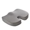 Memory Foam Seat Cushion for Home Office Coccyx Orthopedic Chair Massage Pad 240129