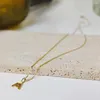 Pendentif Colliers DIY Collier en acier inoxydable pour femme 26 lettres Nom Initial Heart Accessoires Bijoux En gros Drop