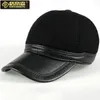 Casquettes de Baseball en laine pour hommes et adultes, chapeau de Protection des oreilles, cadeau de l'année pour jeunes hommes, réglable, B-7235