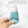 Lagringsflaskor 1/3/4st reser påfyllningsbar flaskuppsättning bärbar silikon pressad tom mjuk sub-flaskverktyg flytande behållare spray lotion