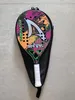 Пляжная ракетка из углеродного волокна для занятий спортом на открытом воздухе с рюкзаком, теннисная ракетка 240202