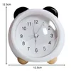 Horloges de table Piggy Bank Night Light Cadeau de vacances Creative Décoration de bureau Horloge pour animaux de compagnie Animal mignon pour étagère de chevet Maison Chambre Enfants