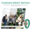 Armbanduhren Kleines Mädchen Stahlband Quarzuhr Kind Herren Geschenke Modeuhren für Frauen Bequemes Handgelenk
