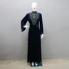 Vêtements ethniques Ramadan Abaya Arabie Saoudite Turquie Islam Musulman Robe de velours Vêtements de prière Abayas pour femmes Kaftan Robe Femme Musulmane