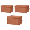 Cloth Quilt Storage Organizer Pp Board Folding Pants Storage Box With Lid Large Capacity Bedroom Cabinet Dustproof Storages Bag 240129