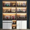 Transparent Acrylic Display Box Model Cabinet Dustproof Doll Figure Blind Protection Storage Rack 240131