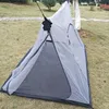 Tents And Shelters Outdoor A-shaped Camping Tent Mosquito Net With Bottom Zipper Door Four Seasons Insect Prevention Portable