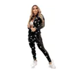 Les survêtements féminins 2 pièces sets tenues Sport Sweins SweetSuit Femmes à manches longues Suisse de sport Daily Vestes Pantalons Jogging Tenues Mujer Sport Suit