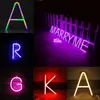 Neonlicht-Zeichen, romantischer Buchstabe, LED, Alphabet, Herz, Zahl, dekorative Lampe für Bar, Werbung, Party, Schlafzimmer, Dezember, Nachtlicht 240124