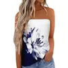 Camisoles Tanks Frauen Drucken Trägerlosen Bandeau Tank Short Pack Baumwolle Langarm T Shirt Für Fit Mama Valentinstag Shirts Männer