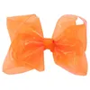 Hair Accessories Oaoleer 5 Inch Waterproof Jelly Bows Hairpins Dance Party Bow Clip