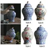 Vases Style chinois Céramique Bud Vase Décor Pièce maîtresse Belle asiatique séchée