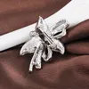 Brooches Rhinestone Crystal Clear Imitation Pearl Pins For Women Wedding Or Dress Bouquet DIY Accessories Decorations AB083