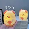 Pink Piggy Night Light Childrens Lamp Kawaii Bedside Table Cute Room Decor Kid Kids Toys Birthday Present 240131