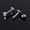 510Pcs Labret Piercing Lip Ring Internally Threaded Tragus Earring Helix Stud Ear Cartilage Pircing Rook Lobe Jewelry 240130
