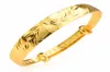 New Fashion Bracelet Flower Pattern Adjustable Gold Ladies Bangle Elegant Simple Brand Jewelry Beautiful CollocationBR700957195942