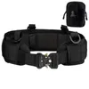 Heuptassen Hoge kwaliteit multifunctionele en snelle demontage Tactische tailleband voor heren outdoor training nylon set