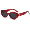 Sunglasses The Polygonal Cat-eye Fashion Versatile Women's Light Luxury Wind Legs Diamond-set Personality Trend