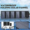 Portátil 12W Dobrável À Prova D 'Água Painel Solar Portas USB Carregamento Rápido Para Telefone Laptops Camping Escalada Mountian Energia De Emergência 240131