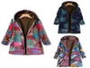 Women Printed Coat 32 Style Ladies Floral Splice Hoodies Winter Warm Hooded Coats With Velvet Vintage Printed Coat Plus Size S5XL1255646