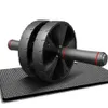 Abs Houd Fitness Wielen Geen Lawaai Buikwiel Ab Roller met Mat voor Oefening Spier Hip Trainer Apparatuur 240123