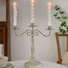 Candle Holders Vase Wedding Table Decoration Holder Home Nordic Room Candelabro Vintage Decoracion Hogar Desk Decorations