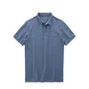 Dukeen Solid Color Polo Shirts For Men kortärmad golfkläder Summer Korea Style Plain T-shirts Herrkläder Vit blus 240202