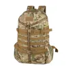 Mochila esportiva militar de alta qualidade, camuflagem tática, à prova d'água, mochila de escalada, viagem, acampamento, caça, caminhada, bolsa 240124